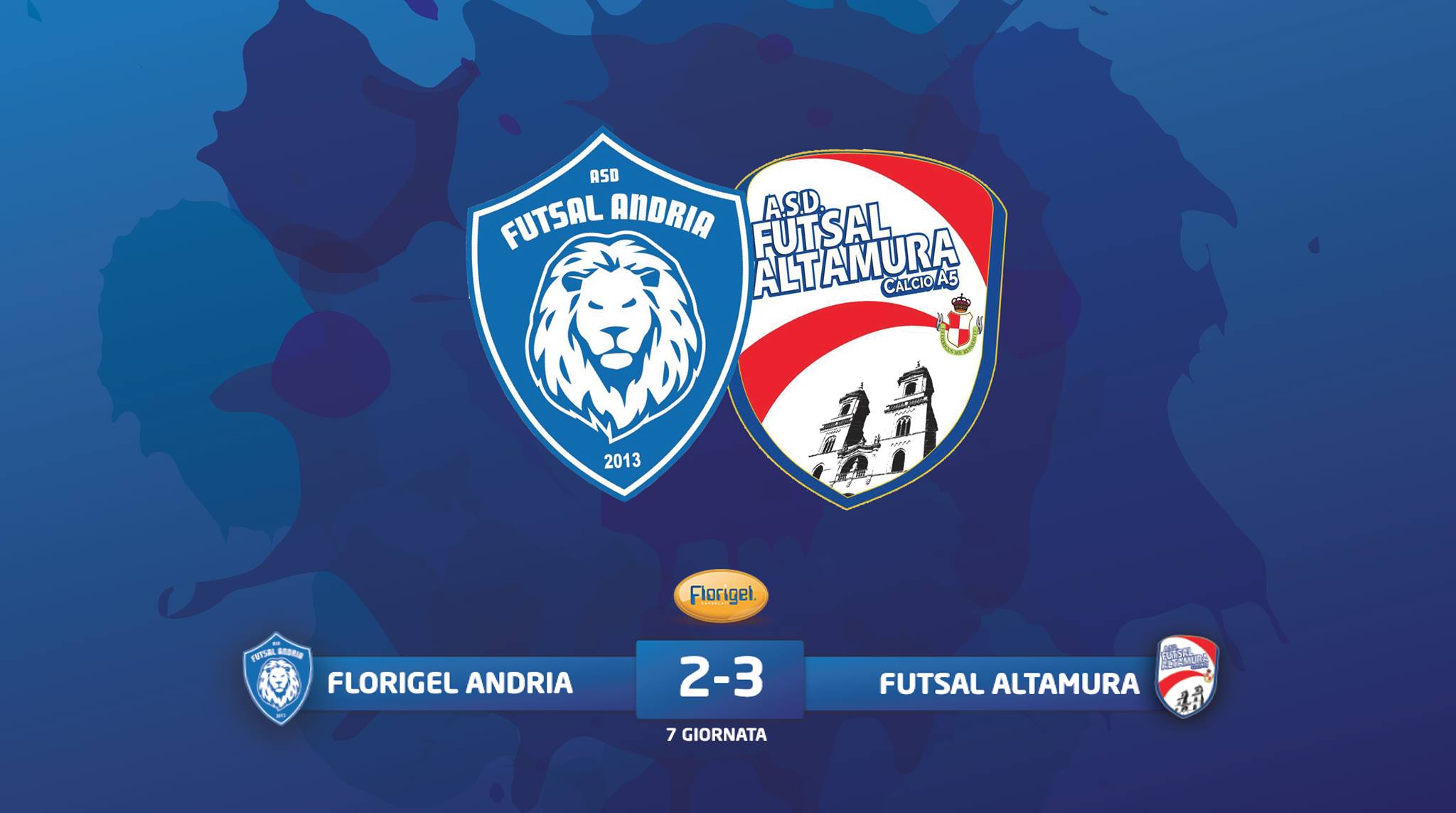 Florigel Futsal Andria – Futsal Altamura: 2-3 HIGHLIGHTS 7^ giornata Serie C1