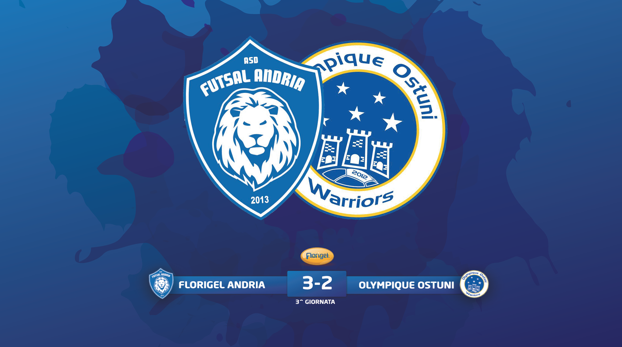 Florigel Futsal Andria – Olympique Ostuni: 3-2 HIGHLIGHTS 3^ giornata Serie C1